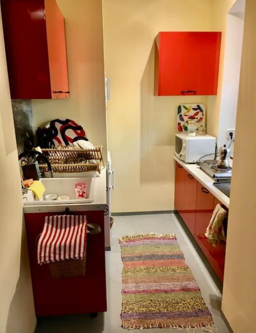 Vintage Studio Apartment, Garden And Free Parking Budapest Esterno foto